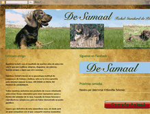 Tablet Screenshot of desamaal.com